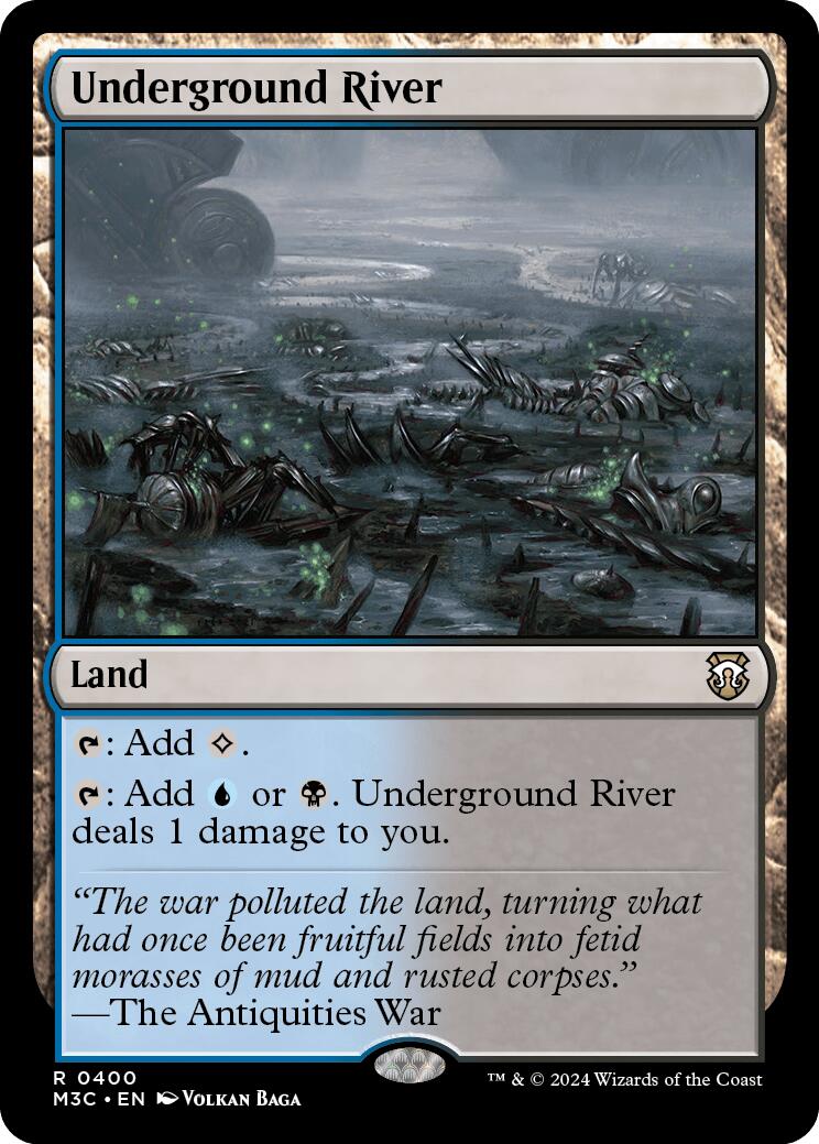 Underground River [Modern Horizons 3 Commander] - The Mythic Store | 24h Order Processing