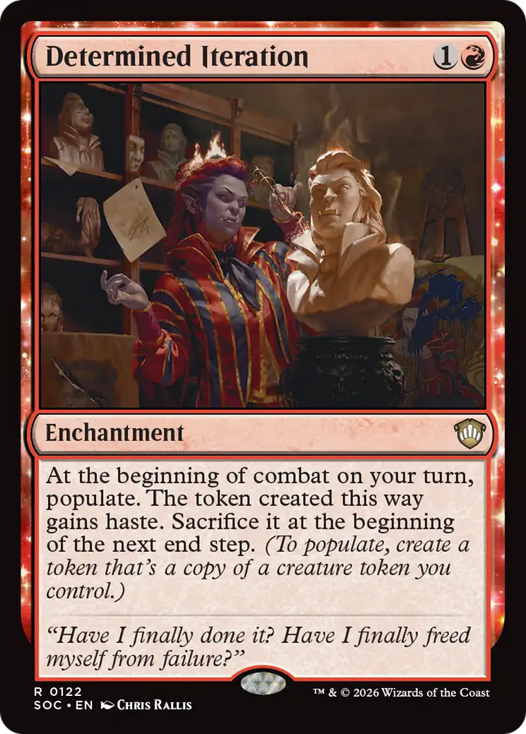 Determined Iteration [Secrets of Strixhaven Commander] - The Mythic Store | 24h Order Processing
