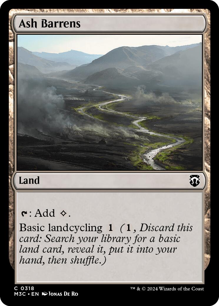 Ash Barrens [Modern Horizons 3 Commander] - The Mythic Store | 24h Order Processing