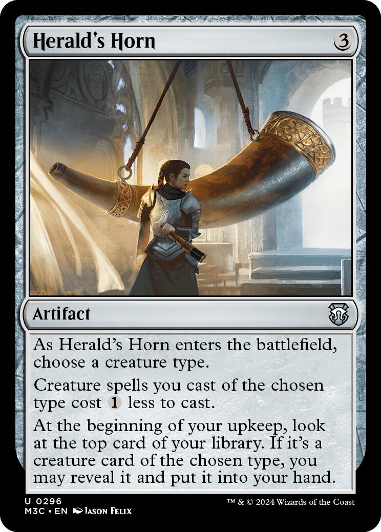 Herald's Horn [Modern Horizons 3 Commander] - The Mythic Store | 24h Order Processing