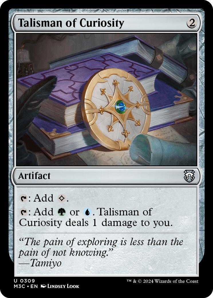 Talisman of Curiosity [Modern Horizons 3 Commander] - The Mythic Store | 24h Order Processing