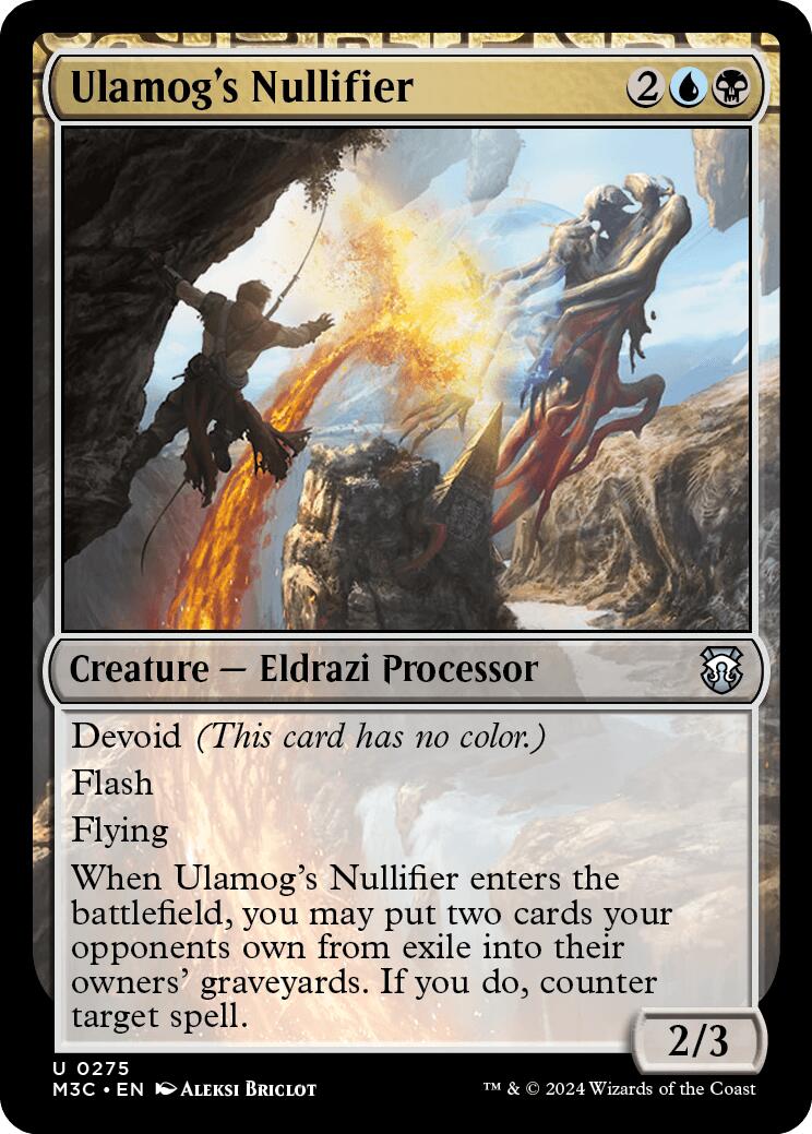 Ulamog's Nullifier [Modern Horizons 3 Commander] - The Mythic Store | 24h Order Processing