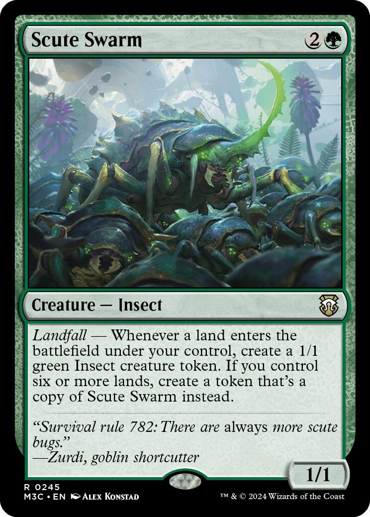 Scute Swarm [Modern Horizons 3 Commander] - The Mythic Store | 24h Order Processing