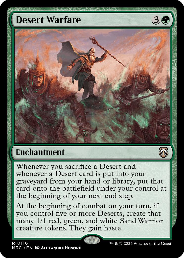 Desert Warfare [Modern Horizons 3 Commander] - The Mythic Store | 24h Order Processing