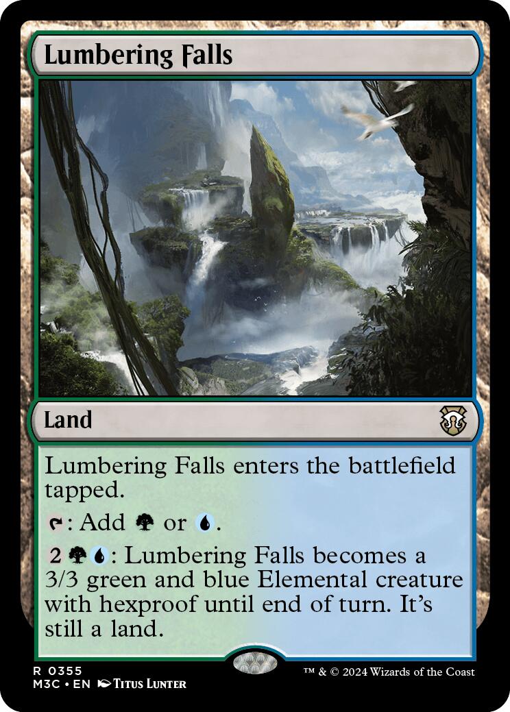 Lumbering Falls [Modern Horizons 3 Commander] - The Mythic Store | 24h Order Processing