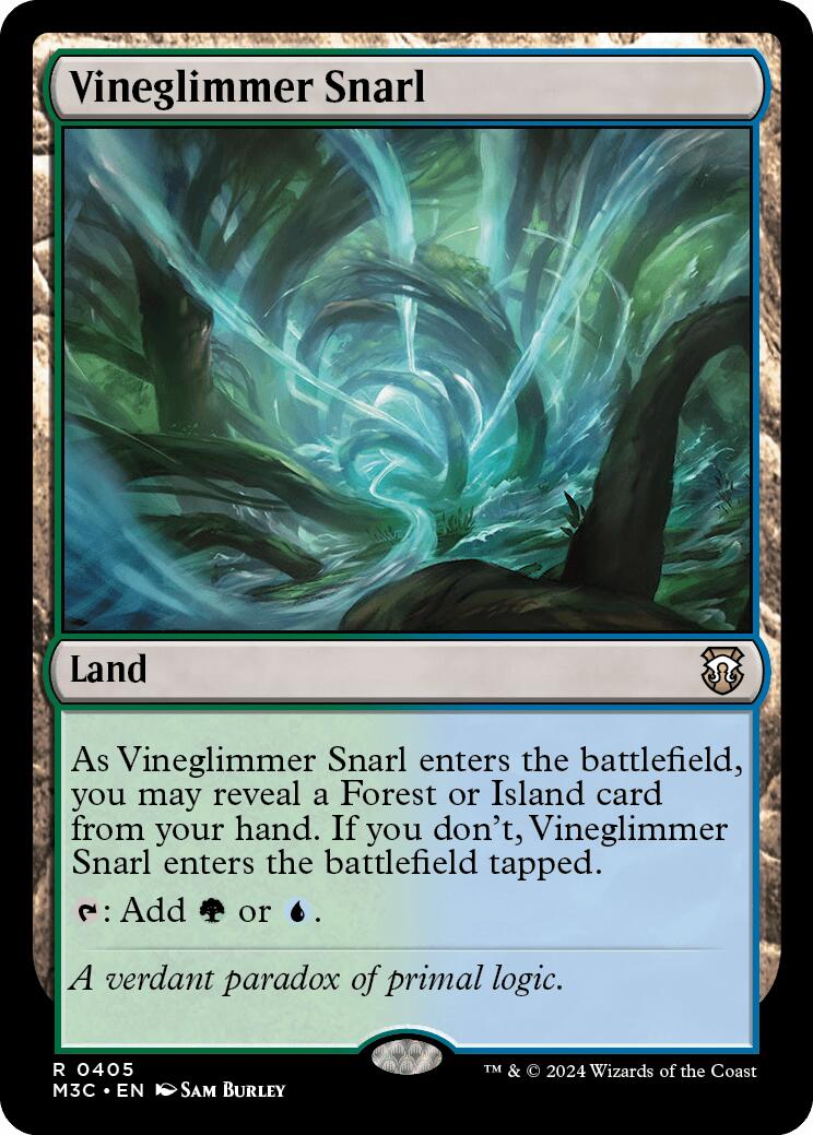 Vineglimmer Snarl [Modern Horizons 3 Commander] - The Mythic Store | 24h Order Processing