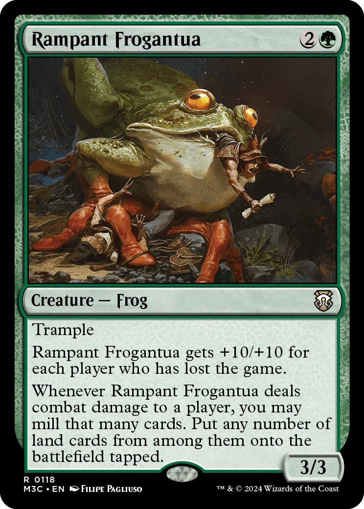 Rampant Frogantua [Modern Horizons 3 Commander] - The Mythic Store | 24h Order Processing