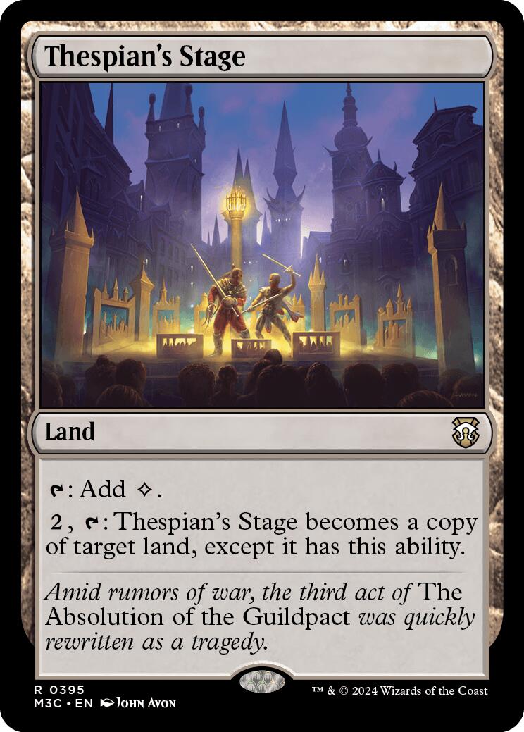 Thespian's Stage [Modern Horizons 3 Commander] - The Mythic Store | 24h Order Processing