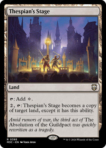 Thespian's Stage [Modern Horizons 3 Commander] - The Mythic Store | 24h Order Processing