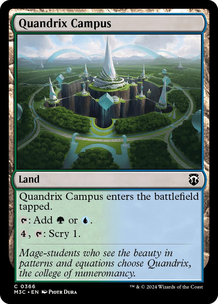 Quandrix Campus [Modern Horizons 3 Commander] - The Mythic Store | 24h Order Processing