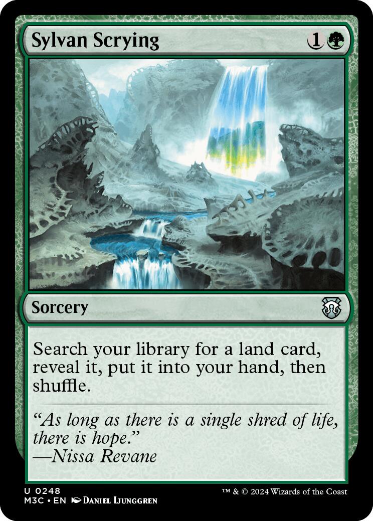 Sylvan Scrying [Modern Horizons 3 Commander] - The Mythic Store | 24h Order Processing