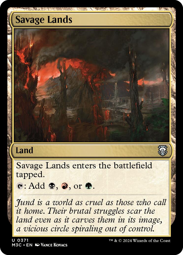 Savage Lands [Modern Horizons 3 Commander] - The Mythic Store | 24h Order Processing