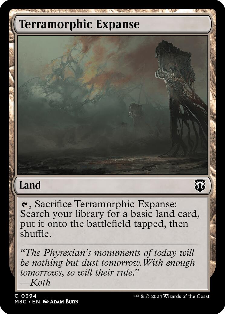 Terramorphic Expanse [Modern Horizons 3 Commander] - The Mythic Store | 24h Order Processing