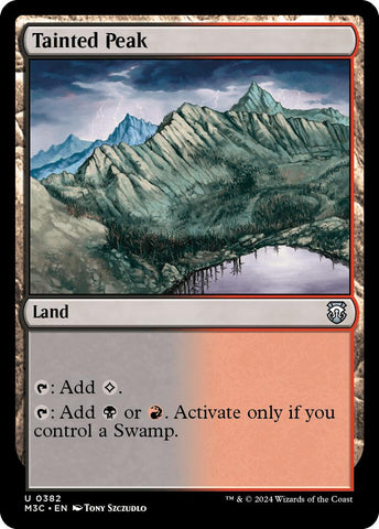 Tainted Peak [Modern Horizons 3 Commander] - The Mythic Store | 24h Order Processing