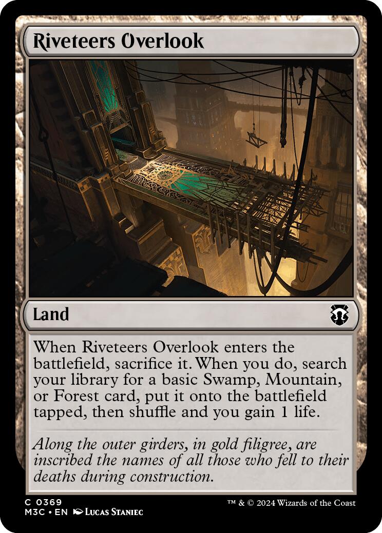 Riveteers Overlook [Modern Horizons 3 Commander] - The Mythic Store | 24h Order Processing