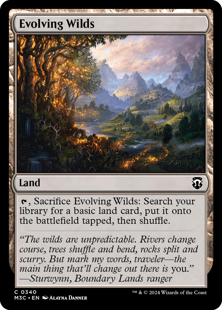 Evolving Wilds [Modern Horizons 3 Commander] - The Mythic Store | 24h Order Processing