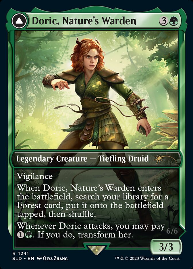 Doric, Nature's Warden // Doric, Owlbear Avenger [Secret Lair Drop Series] - The Mythic Store | 24h Order Processing