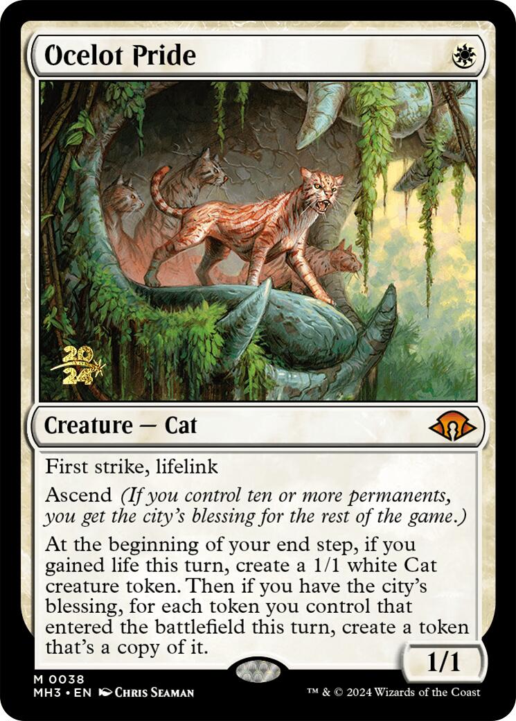 Ocelot Pride [Modern Horizons 3 Prerelease Promos] - The Mythic Store | 24h Order Processing