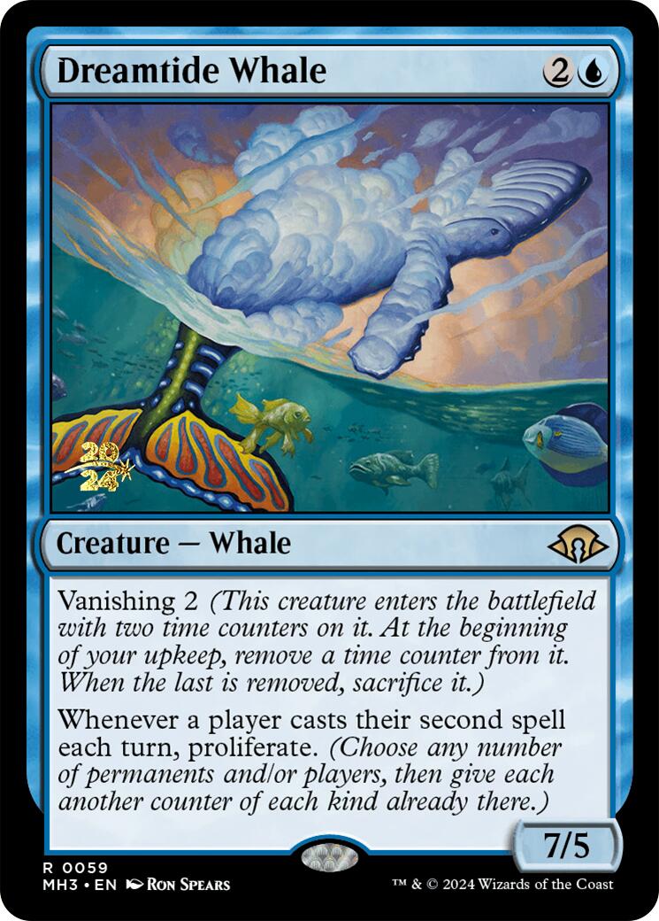 Dreamtide Whale [Modern Horizons 3 Prerelease Promos] - The Mythic Store | 24h Order Processing