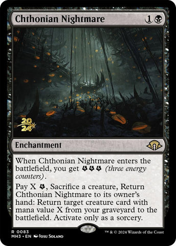 Chthonian Nightmare [Modern Horizons 3 Prerelease Promos] - The Mythic Store | 24h Order Processing