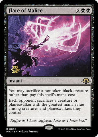 Flare of Malice [Modern Horizons 3 Prerelease Promos] - The Mythic Store | 24h Order Processing