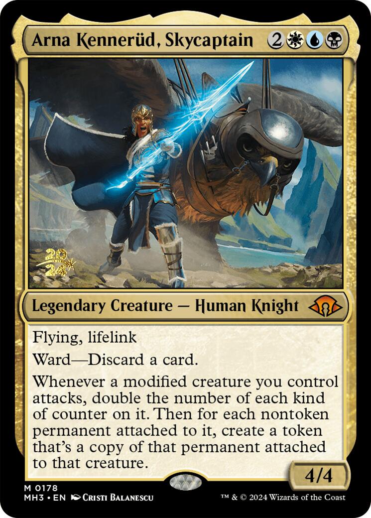 Arna Kennerud, Skycaptain [Modern Horizons 3 Prerelease Promos] - The Mythic Store | 24h Order Processing