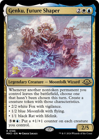 Genku, Future Shaper [Modern Horizons 3 Prerelease Promos] - The Mythic Store | 24h Order Processing