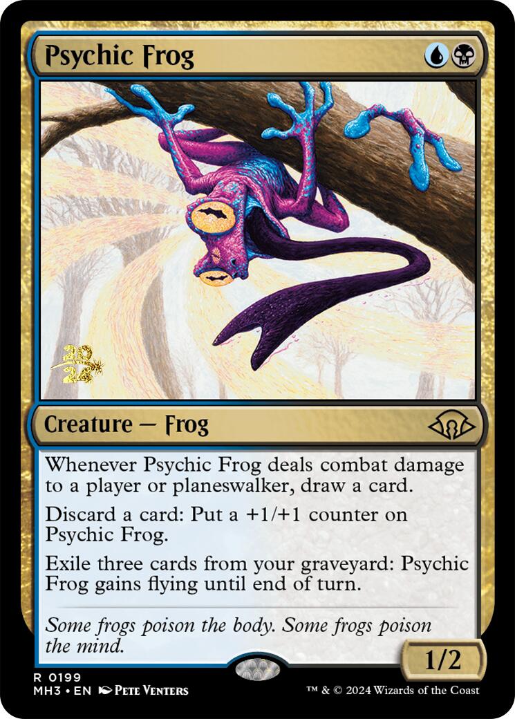 Psychic Frog [Modern Horizons 3 Prerelease Promos] - The Mythic Store | 24h Order Processing