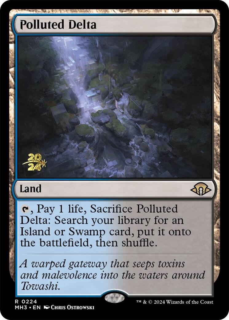 Polluted Delta [Modern Horizons 3 Prerelease Promos] - The Mythic Store | 24h Order Processing