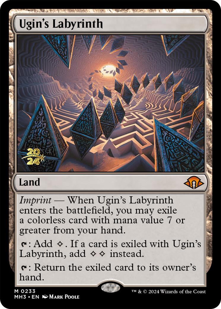 Ugin's Labyrinth [Modern Horizons 3 Prerelease Promos] - The Mythic Store | 24h Order Processing