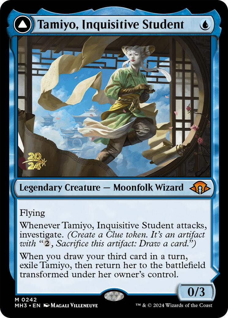 Tamiyo, Inquisitive Student [Modern Horizons 3 Prerelease Promos] - The Mythic Store | 24h Order Processing