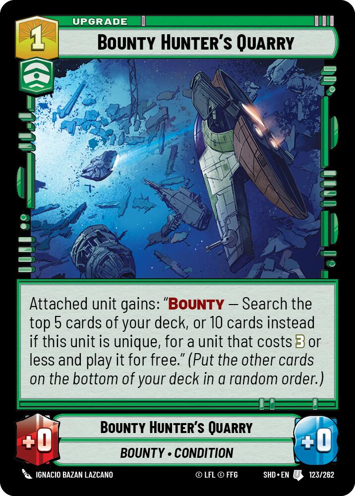 Bounty Hunter's Quarry (123/262) [Shadows of the Galaxy] - The Mythic Store | 24h Order Processing