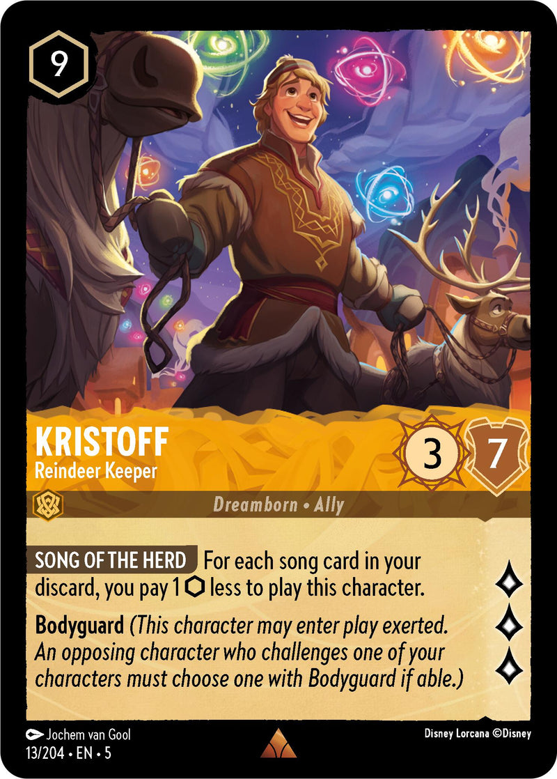 Kristoff - Reindeer Keeper (13/204) [Shimmering Skies] - The Mythic Store | 24h Order Processing