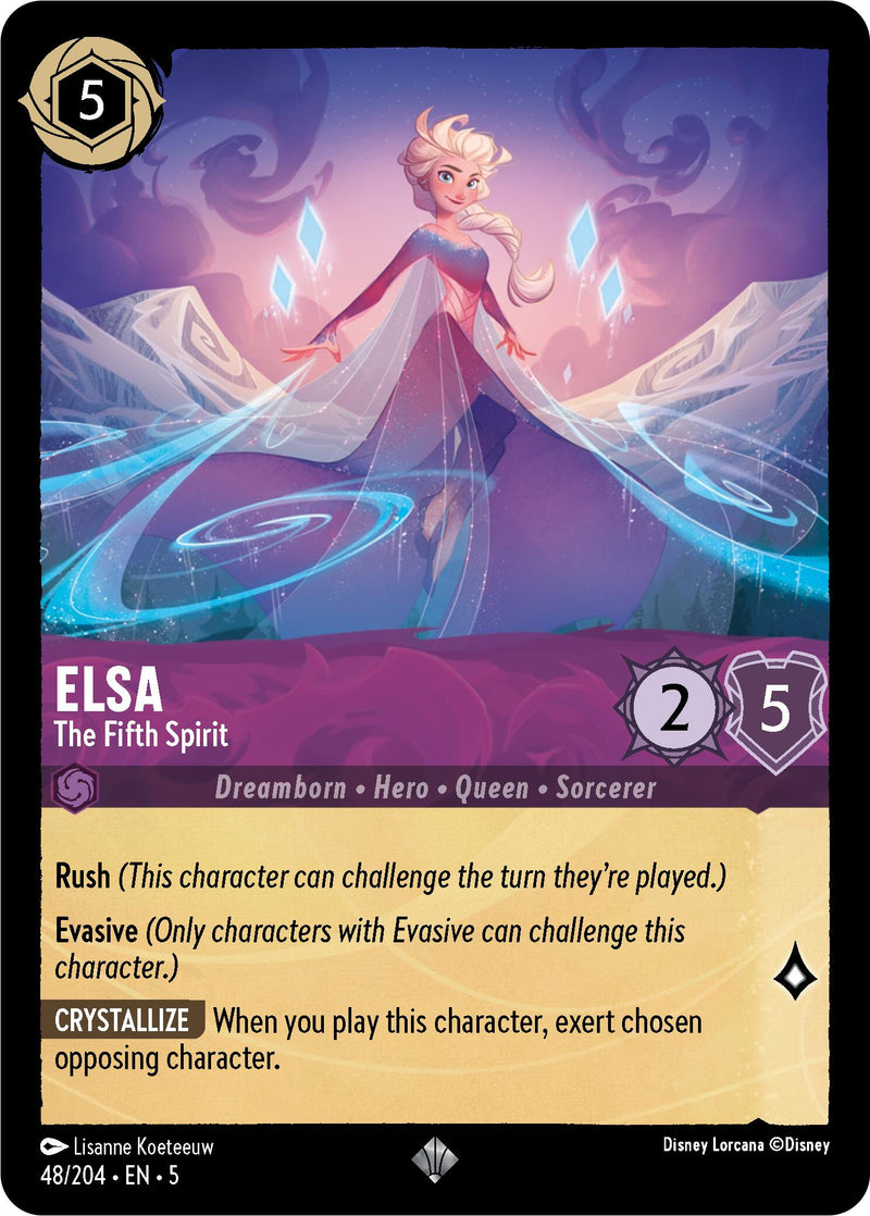 Elsa - The Fifth Spirit (48/204) [Shimmering Skies] - The Mythic Store | 24h Order Processing