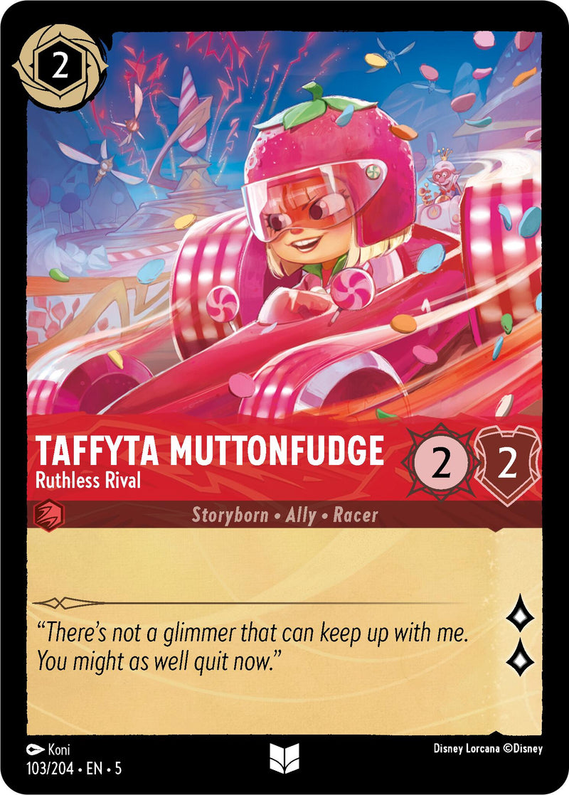 Taffyta Muttonfudge - Ruthless Rival (103/204) [Shimmering Skies] - The Mythic Store | 24h Order Processing