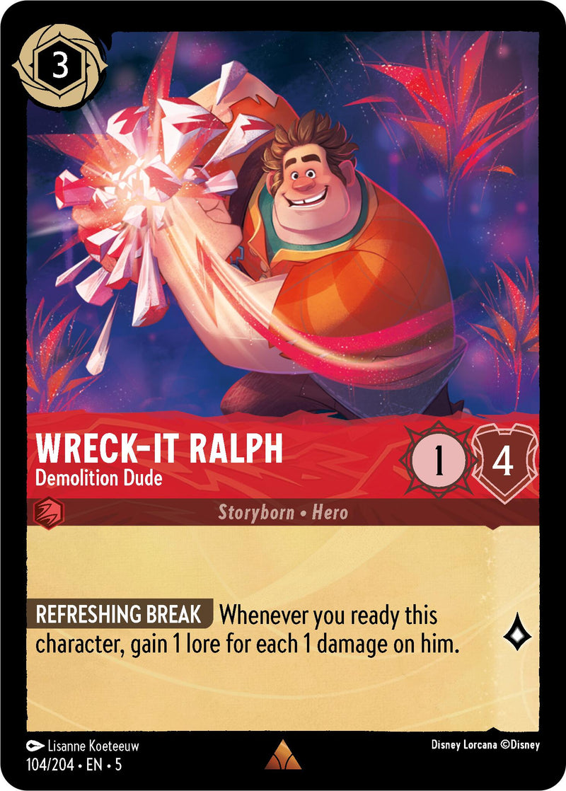 Wreck-It Ralph - Demolition Dude (104/204) [Shimmering Skies] - The Mythic Store | 24h Order Processing