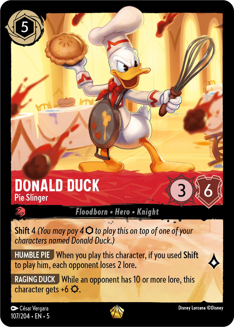 Donald Duck - Pie Slinger (107/204) [Shimmering Skies] - The Mythic Store | 24h Order Processing