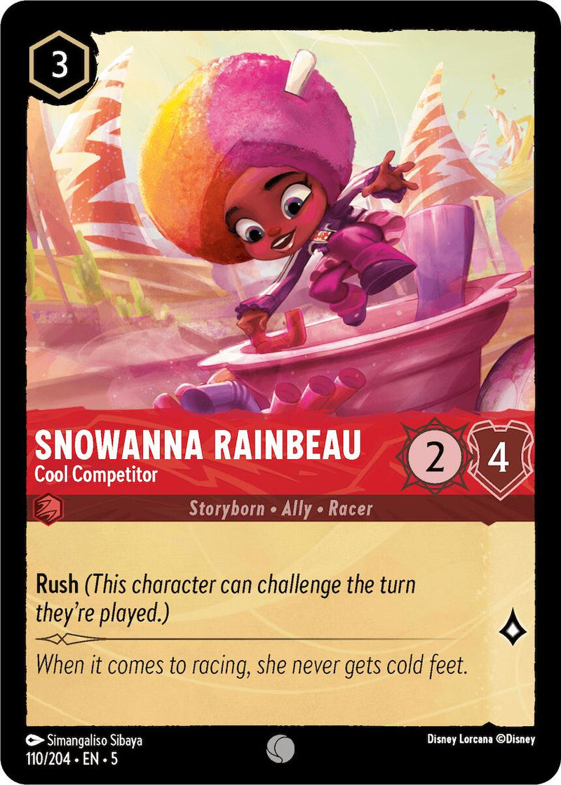 Snowanna Rainbeau - Cool Competitor (110/204) [Shimmering Skies] - The Mythic Store | 24h Order Processing