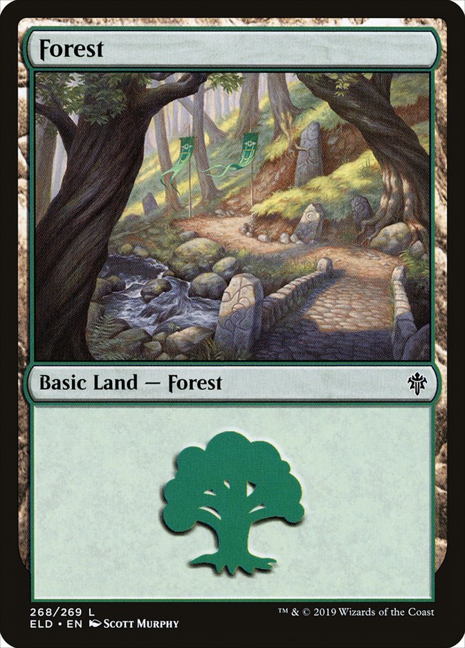 Forest (268) [Throne of Eldraine] - The Mythic Store | 24h Order Processing