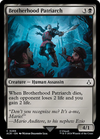 Brotherhood Patriarch [Assassin's Creed] - The Mythic Store | 24h Order Processing
