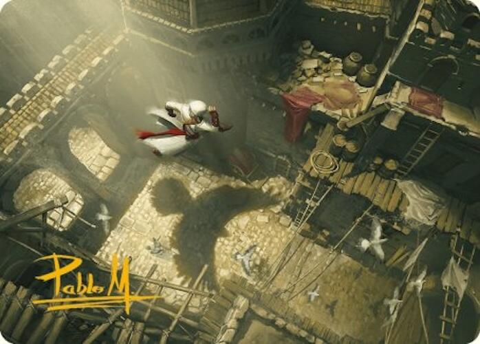 Rooftop Bypass Art Card (Gold-Stamped Signature) [Assassin's Creed Art Series] - The Mythic Store | 24h Order Processing