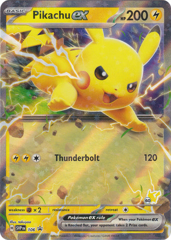 Pikachu ex (106) (Pikachu 60) [Battle Academy 2024] - The Mythic Store | 24h Order Processing