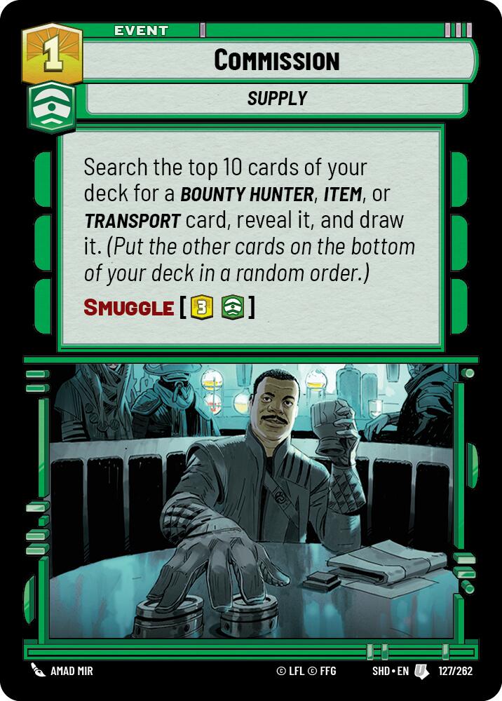 Commission (127/262) (127/262) [Shadows of the Galaxy] - The Mythic Store | 24h Order Processing