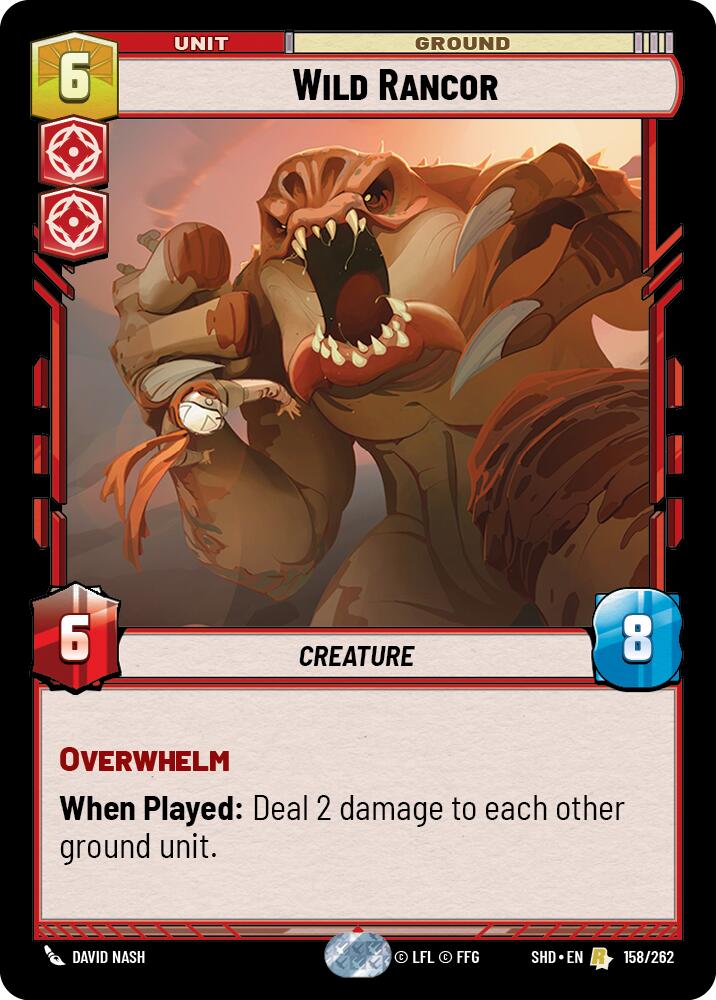 Wild Rancor (158/262) (158/262) [Shadows of the Galaxy]