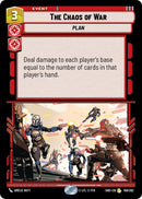 The Chaos of War (159/262) (159/262) [Shadows of the Galaxy] - The Mythic Store | 24h Order Processing