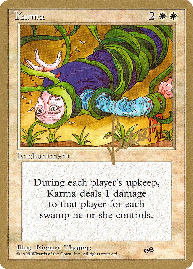 Karma (Bertrand Lestree) (SB) [Pro Tour Collector Set] - The Mythic Store | 24h Order Processing