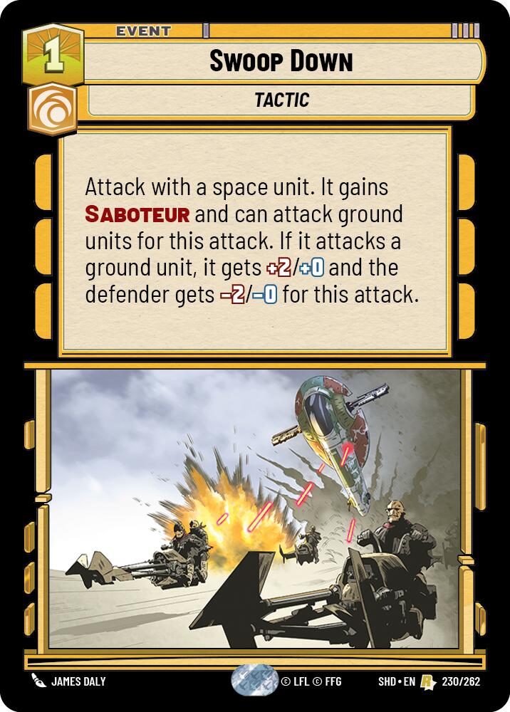 Swoop Down (230/262) (230/262) [Shadows of the Galaxy] - The Mythic Store | 24h Order Processing