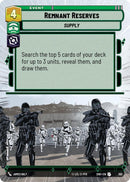 Remnant Reserves (362) (Hyperspace) (362) [Shadows of the Galaxy] - The Mythic Store | 24h Order Processing