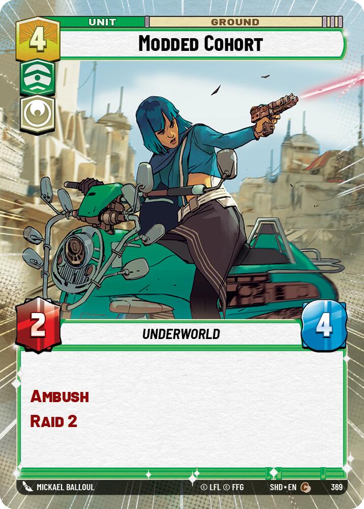 Modded Cohort (369) (Hyperspace) (369) [Shadows of the Galaxy] - The Mythic Store | 24h Order Processing