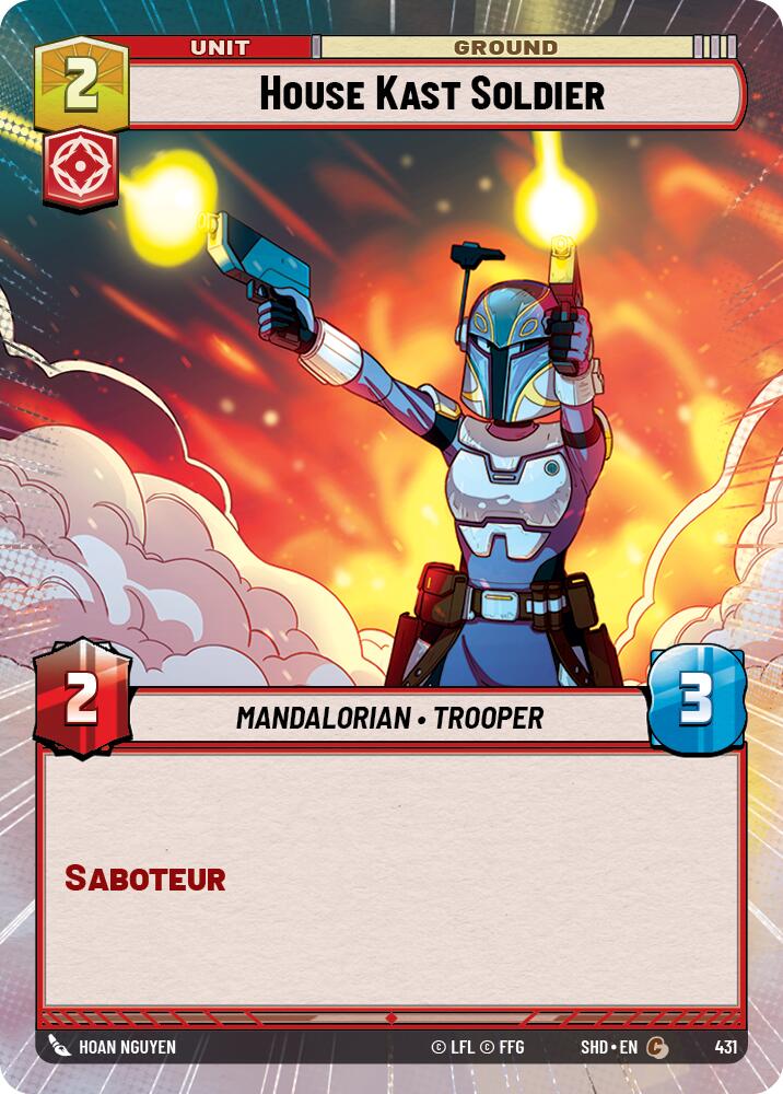 House Kast Soldier (431) (Hyperspace) (431) [Shadows of the Galaxy] - The Mythic Store | 24h Order Processing